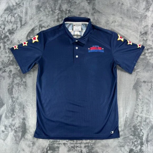 Champion Basketball Coach Polo Men S Harlem Globetrotters Staff Uniform Team - Picture 16 of 16